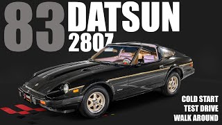 1983 Datsun 280z coupe black [upl. by Yeldarb636]