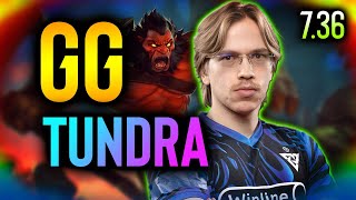 TUNDRA vs GAIMIN GLADIATORS  NEW PATCH 736  DREAMLEAGUE SEASON 23 DOTA 2 [upl. by Wit]