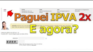 Paguei IPVA duas vezes E agora [upl. by Elleral]