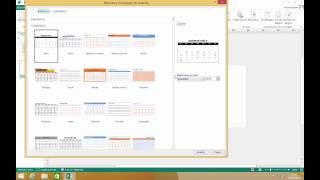 Publisher 2013  Hacer calendarios personalizados [upl. by Scarito459]
