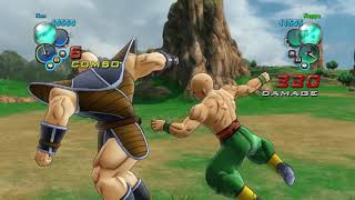 Dragon Ball Z Ultimate Tenkaichi  Tien VS Nappa Part 4 [upl. by Daryl]