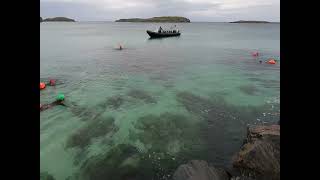 Wild Swimming in the Outer Hebrides [upl. by Atiuqehc624]