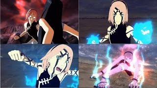 Naruto Shippuden Ultimate Ninja Storm 4 Sakura Road To Boruto Full Strength Moveset Mod [upl. by Acinomad742]