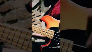 Iwuru Thala short bass cover🎶✨️ viralvideo foryou music musician fyp [upl. by Yhtomit]