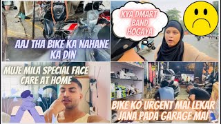 Bike Ne Karwaya Bahaot Karcha Niche Utarte He  94 Daily Vlog With Ayaz amp Joycee Ajjoy16 [upl. by Dimond]