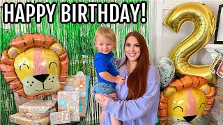 Our 6th Babys 2nd BiRTHDAY PARTY OPENiNG PRESENTS [upl. by Conway335]