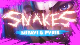 Miyavi amp PVRIS  Snakes「Animated Lyric Video」Arcane AMV [upl. by Eiram]