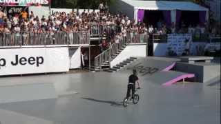 Adrenalin Games 2012 в Москве  Финал BMX Finals  1st attempt [upl. by Yrruc]