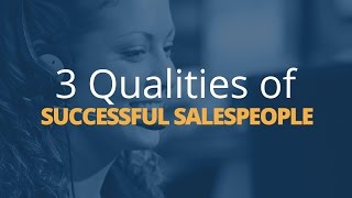 3 Qualities of Successful Salespeople  Brian Tracy [upl. by Issie]