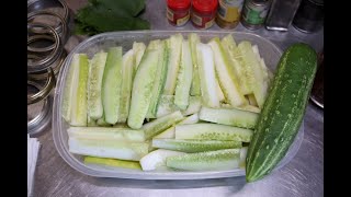 Best Kosher Dill Pickle Recipe Maw Beccas Favorite pickles canning [upl. by Daney]