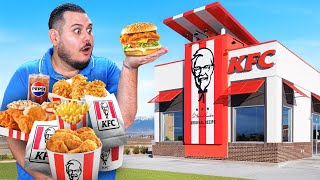 We ate the ENTIRE KFC menu [upl. by Atsylak741]