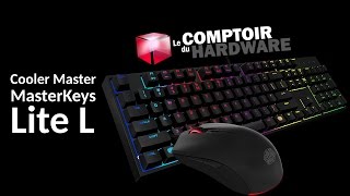 Nous avons essayé • Cooler Master MasterKeys Lite L [upl. by Tiduj151]