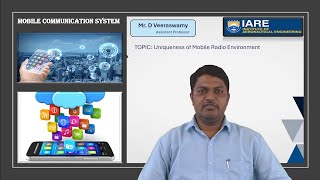 Uniqueness of Mobile Radio Environment by Mr D Veeraswamy [upl. by Edlitam]