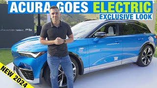 First Look 2024 Acura ZDX Electric SUV  An Electrfiying Comeback  Interior Performance amp More [upl. by Ecnarolf]