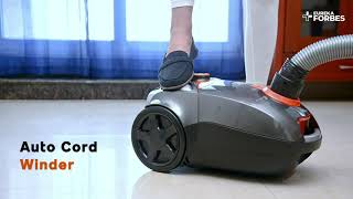 Eureka Forbes  Forbes Prime Vacuum Cleaner  Demo Video [upl. by Earazed776]