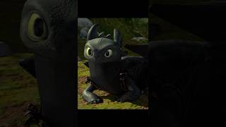 Toothless saves Hiccup movie shorts viralvideo [upl. by Tewfik]