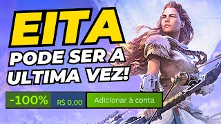 OPA Jogos pagos DE GRAÇA Horizon e Tomb Raider em MENORES PREÇOS e 6 gratuidades inéditas [upl. by Ettezyl]