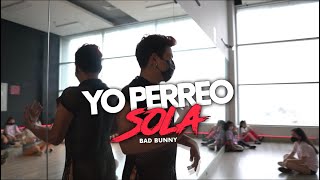 Yo Perreo Sola  Bad Bunny X Nesi  Choreography Marco Tejada [upl. by Kerby881]