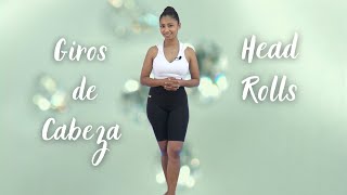 Giros de Cabeza  Head Rolls and Tips for Bachata Lady Style  Ya Disponible en mi escuela online👑 [upl. by Carrew]