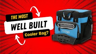 Review  Titan Deep Freeze Zipperless Hardbody Cooler  Lunchbox [upl. by Aciretahs]