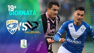 HIGHLIGHTS  Brescia vs Palermo 11  SERIE BKT [upl. by Anaiv]