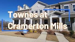 Sweet new construction townhomes Townes at Cramerton Mills [upl. by Soilisav]