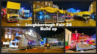 Loughborough Fair 2024 Build up walk through [upl. by Weixel702]