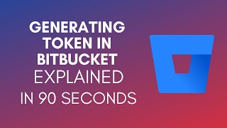 How To Generate Token In Bitbucket 2024 [upl. by Aihk]