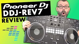 The MOTORISED Pioneer DJ DDJREV7 Review amp DJ Jazzy Jeff Demo [upl. by Notsud]