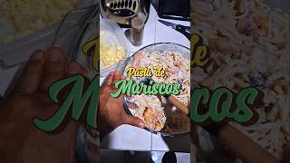 Pasta con mariscos🍤🐙🦐 platillos cristiandi comidamexicana shorts [upl. by Mersey]