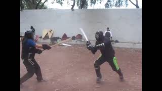 Macuahuitl vs longsword [upl. by Eiuqcaj]