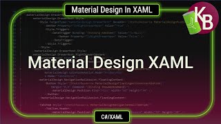 CWPF  Material Design in XAML work [upl. by Kemeny]