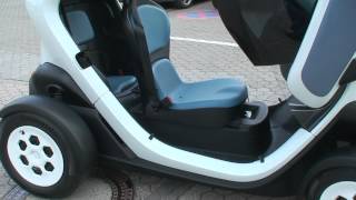 Renault Twizy Probefahrt durch Siegburg [upl. by Catina]