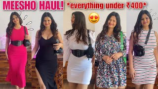 Meesho Dresses Haul Under ₹400💕 Trendy Birthday Dresses Starting at Rs243  Rupal Yadav meesho [upl. by Hume]