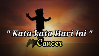 ♋ CANCER ♋ Ramalan Zodiak 7 Hari kedepan  ada kabar spesial untuk mu [upl. by Moria696]