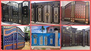 बहुत प्यार डिजाइन  Beautiful iron gate and shed design  Lohe ka gate design  Gate amp chaja Design [upl. by Gurevich]