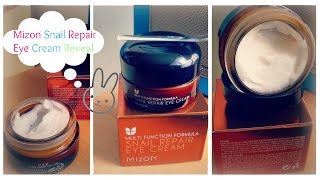 Mizon  Snail Repair Eye Cream REVEAL [upl. by Joanna105]