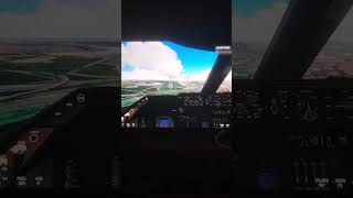 Smooth 747 landing at Johannesburg intl airport [upl. by Drofyar160]