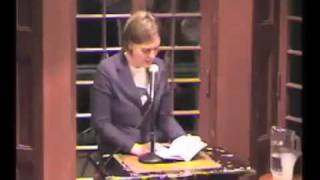 Cara Bertron reads from quotSongs of the Psychequot by Thomas Kinsella [upl. by Padriac857]