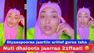 Nuti Dhaloota jaarraa 21ffaati jettee yaada qabdi bar haati faaxee Diyaapooraa jaartiin rakkifteef [upl. by Binnie]