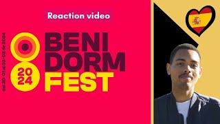 Benidorm Fest 2024  Reaction video [upl. by Arait195]