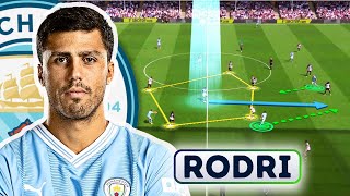 How to play as a central midfielder  Rodri [upl. by Bosch]