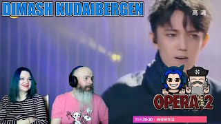 Dimash Kudaibergen  OPERA 2 Reaction  Captain FaceBeard and Heather React [upl. by Ettelloc]