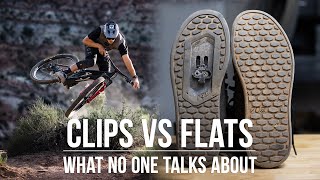 Clipless vs Flat Pedals for MTB  The One Thing No One Talks About [upl. by Aihsitan]