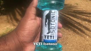 YETI Isotonic Drink Review 2022 [upl. by Ennis129]