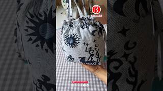 Make large capacity drawstring bag size Stringing skills [upl. by Enigroeg]