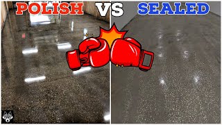 Grind and Seal vs Polished Concrete Floors Which is Better [upl. by Diad551]