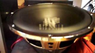 Hifonics HFi12D4 Subwoofer test [upl. by Ynneb]