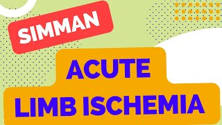 Acute Limb Ischemia PLAB 2 SIMMAN Station SIMMAN Acute Limb IschemiaLower Limb Pain PLAB 2 SIMMAN [upl. by Oconnor]