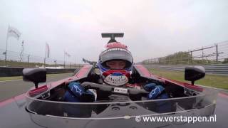 Jos Verstappen Overtaking Onboard Footage Minardi PS01 at Italia a Zandvoort 28062015 [upl. by Sacci]